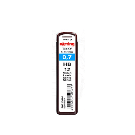 ไส้ดินสอกด 2B rotring ขนาด 0.7มม._0